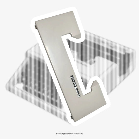Olivetti Dora, Lettera 31, Typewriter, Top Cover Spare Part for Restoration  ElGranero Typewriter.Company