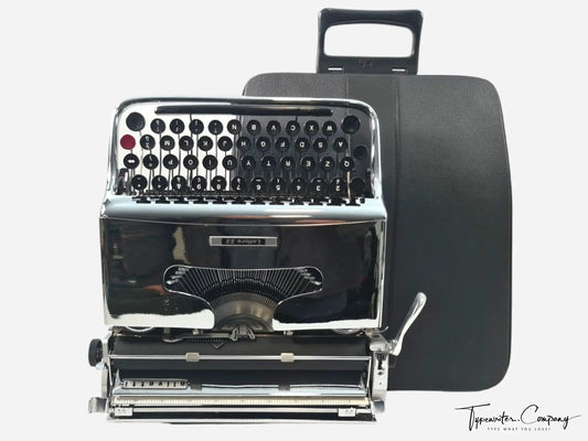SOLD! Olivetti Pluma 22 Manual Vintage Typewriter, Portable, Serviced - ElGranero Typewriter.Company