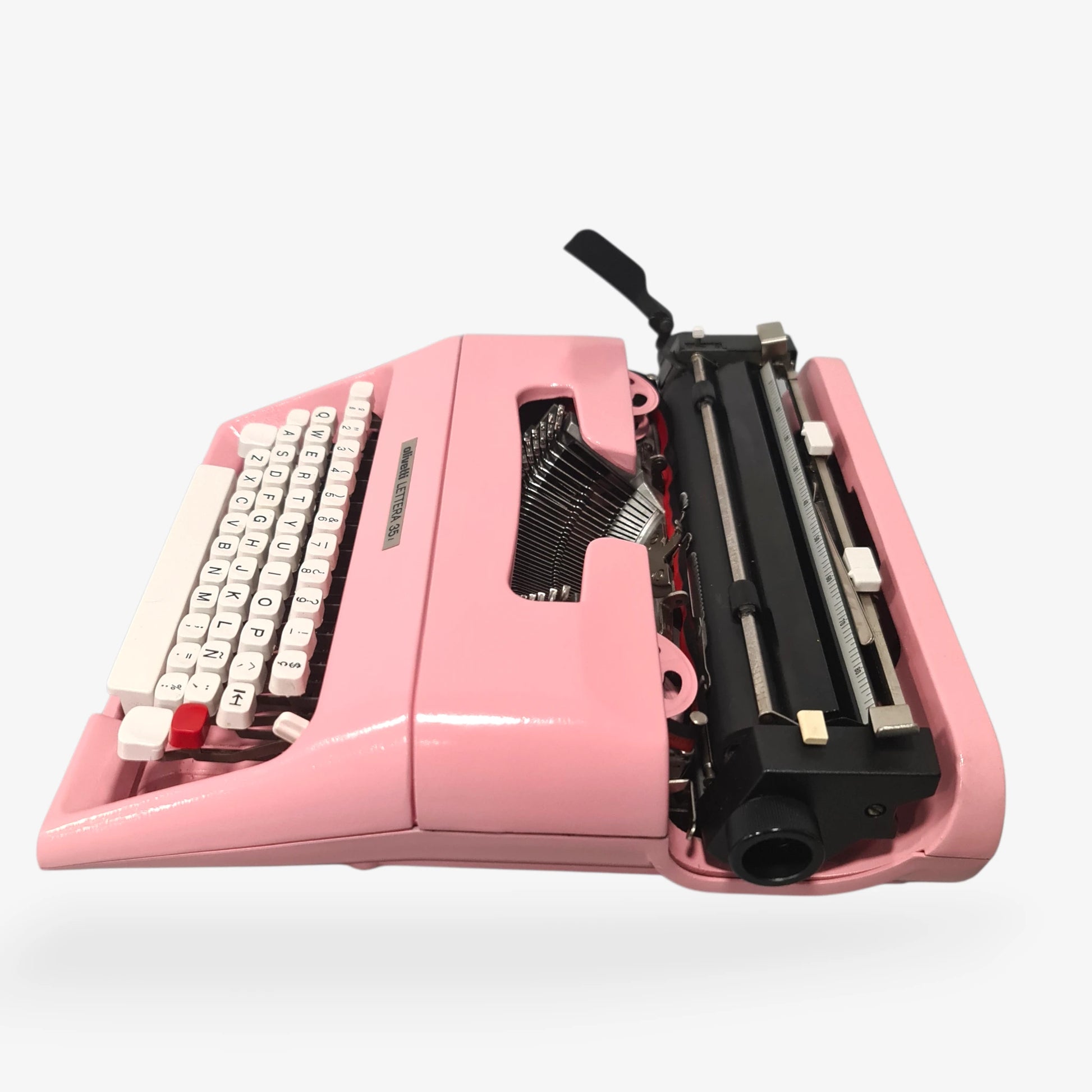 Olivetti Lettera 35 Orchid Pink Vintage, Manual Typewriter, Restored  ElGranero Typewriter.Company
