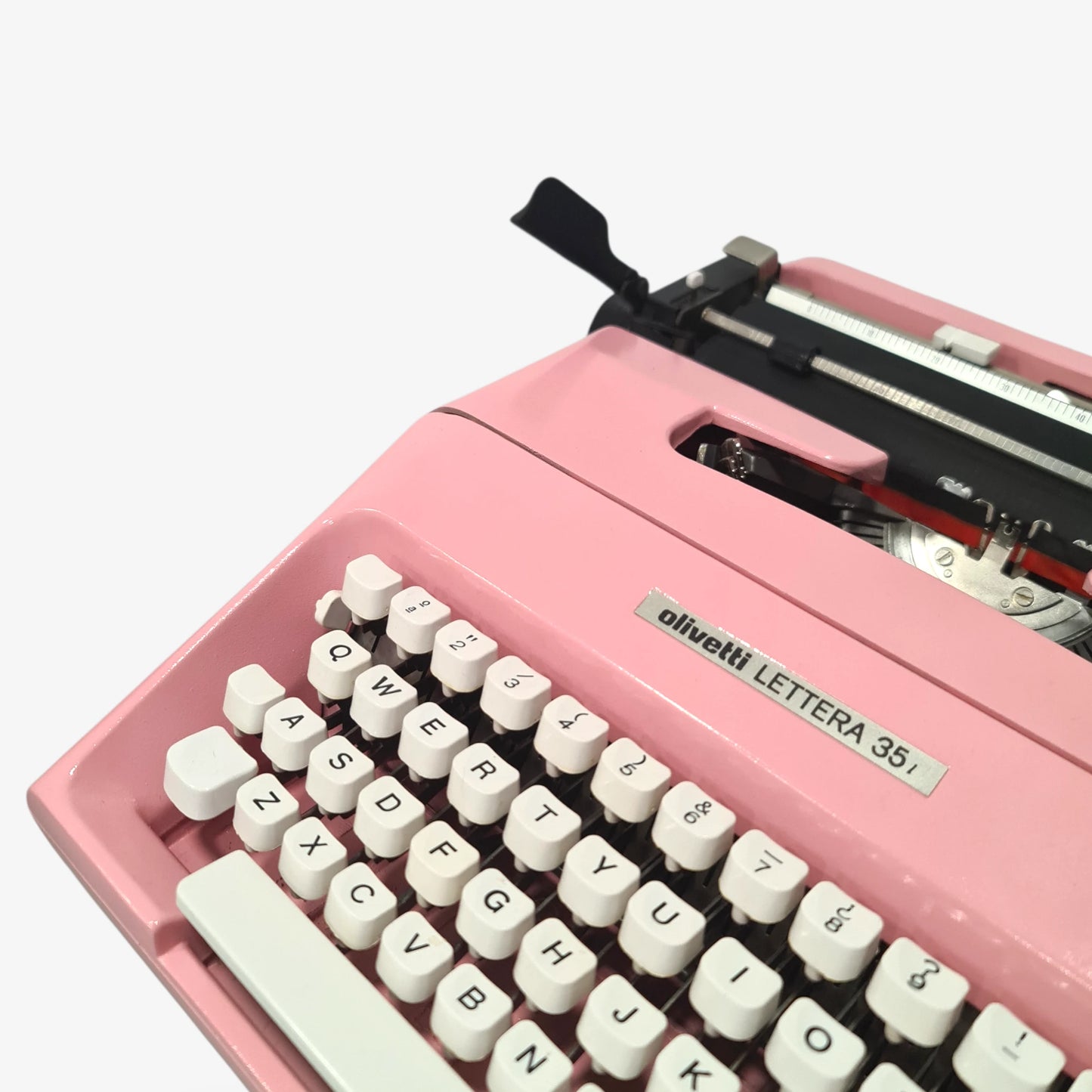 Olivetti Lettera 35 Orchid Pink Vintage, Manual Typewriter, Restored  ElGranero Typewriter.Company