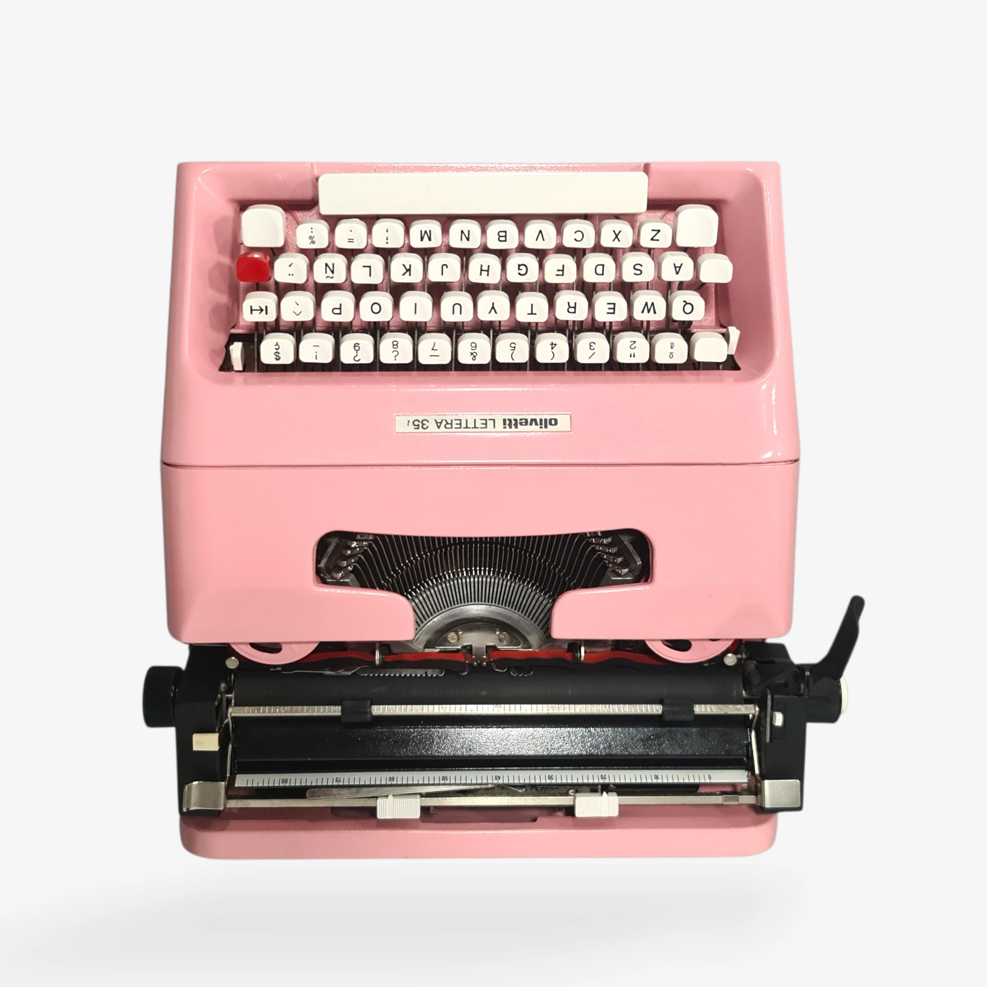 Olivetti Lettera 35 Orchid Pink Vintage, Manual Typewriter, Restored  ElGranero Typewriter.Company