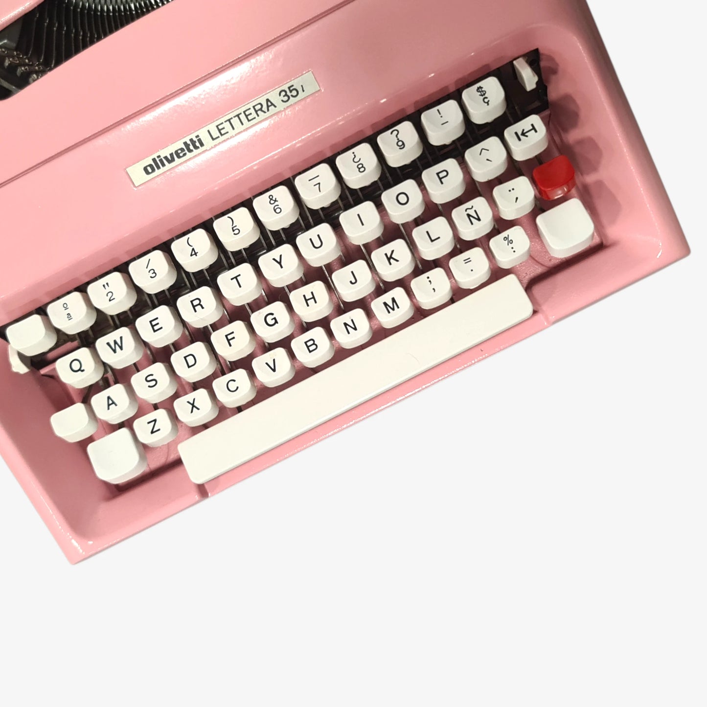 Olivetti Lettera 35 Orchid Pink Vintage, Manual Typewriter, Restored  ElGranero Typewriter.Company