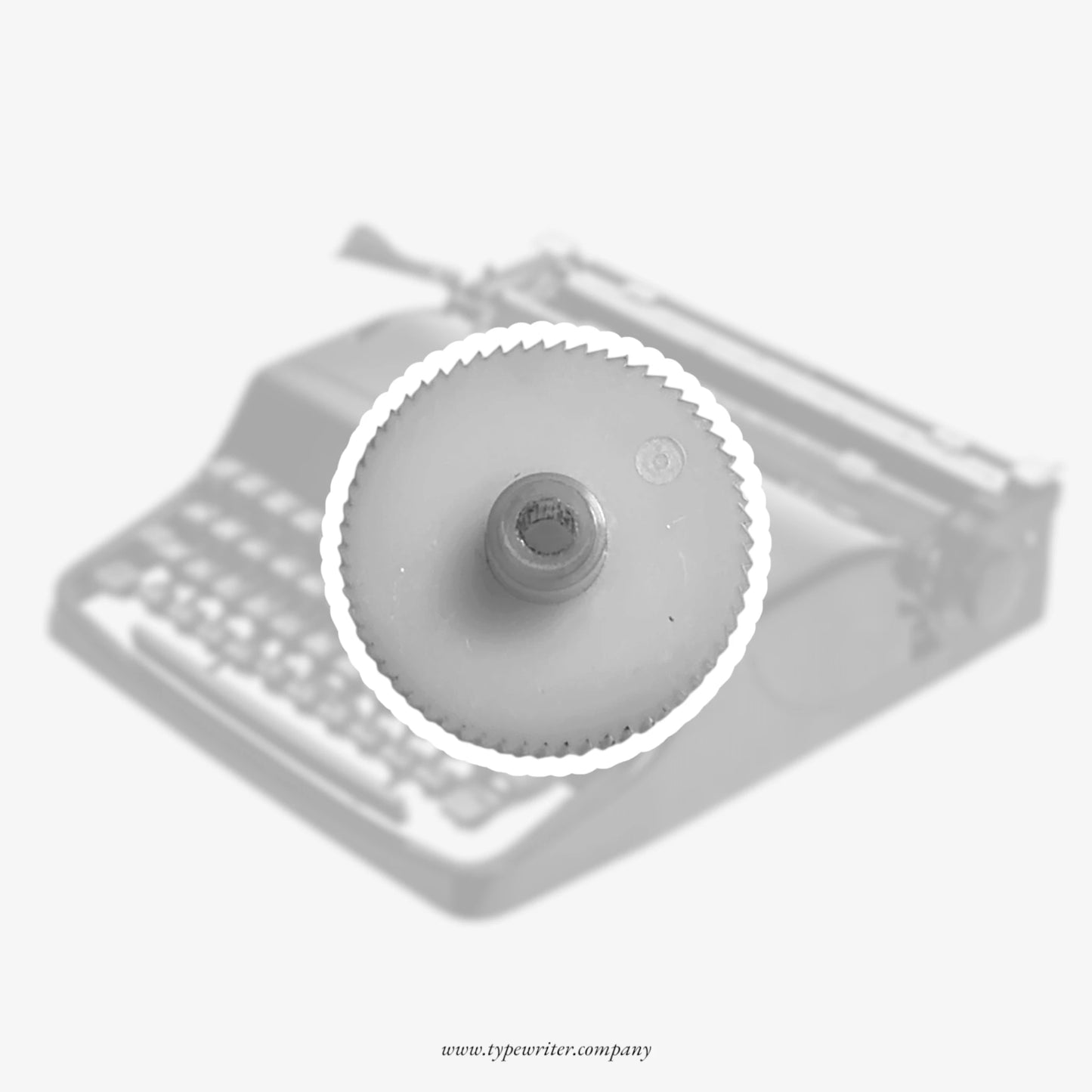 Olivetti Lettra Series, Ribbon Spool Drive Gear - Vintage Typewriter Spare Part  ElGranero Typewriter.Company