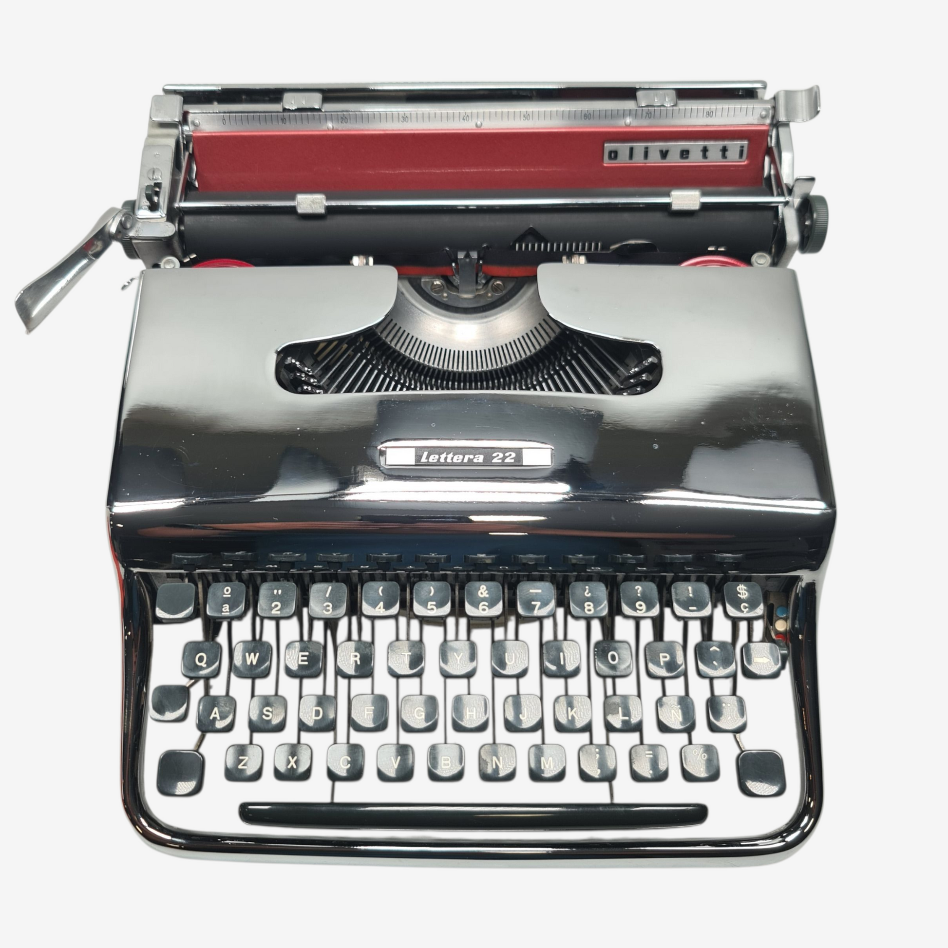 Olivetti Pluma 22 - Limited Edition Typewriter QWERTY  ElGranero Typewriter.Company