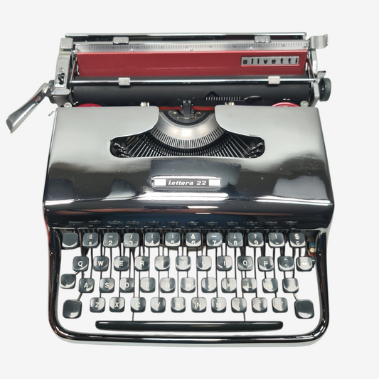 Olivetti Pluma 22 - Limited Edition Typewriter QWERTY  ElGranero Typewriter.Company