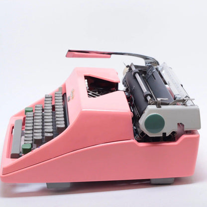 SOLD! Olympia SM Pink, Vintage Manual Typewriter, Refurbished - ElGranero Typewriter.Company