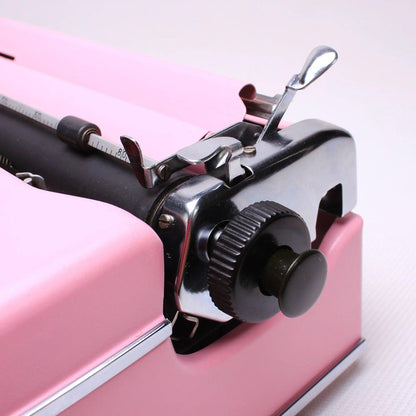 SOLD! Olympia SM Light Pink, Vintage Manual Typewriter, Restored - ElGranero Typewriter.Company