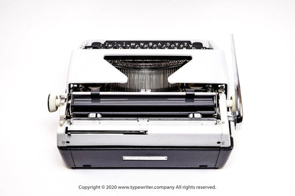 SOLD! Olympia SM White, Vintage Manual Typewriter, Restored - ElGranero Typewriter.Company