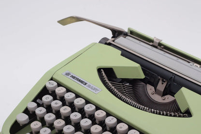 SOLD! Hermes Baby, manual vintage portable classic typewriter for sale - ElGranero Typewriter.Company