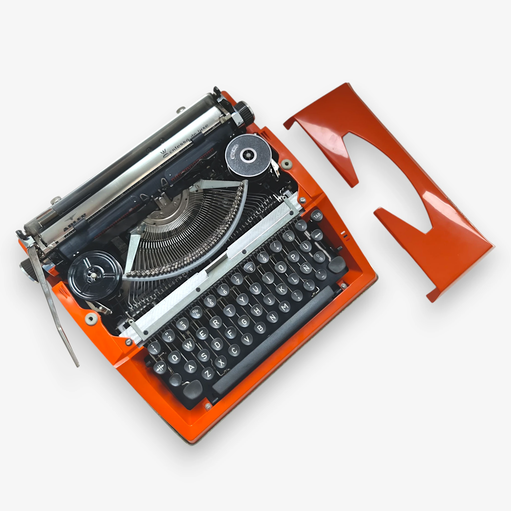 SOLD! Adler Contessa DeLuxe , Portable Vintage QWERTY – ElGranero