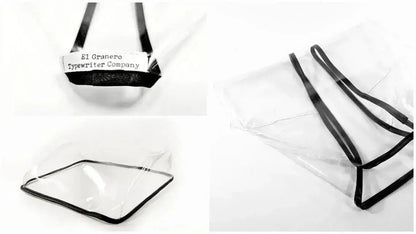MEDIUM Transparent Dust Cover for Royal P, A, O, Typewriter - ElGranero Typewriter.Company