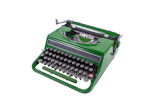 Olivetti Studio 46(42) Glossy Green Vintage Typewriter, Serviced
