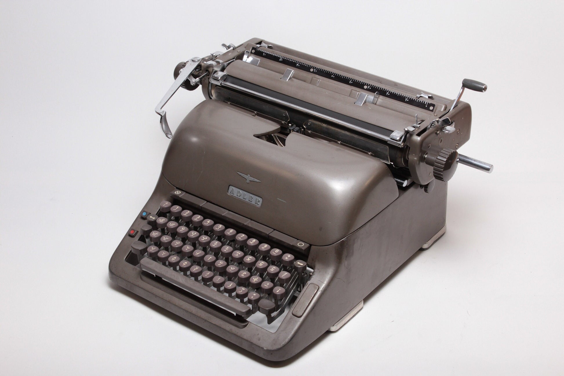 Adler Standard, Arabic/Persian/Farsi, ماشین تحریر, Brown Typewriter, Vintage, Mint Condition, Professionally Serviced by Typewriter.Company